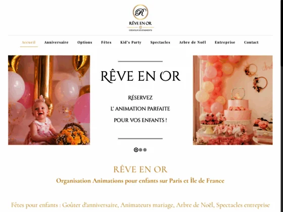 Animation pour enfants : Rêve en Or