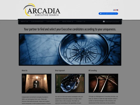 Arcadia - recrutement cadre dirigeant