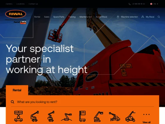 Location nacelle élévatrice - RIWAL