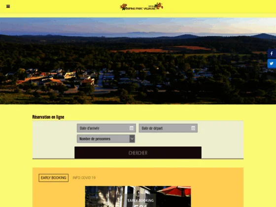 Camping 4 étoiles dans le Var à Londes-les-Maures | Camping parc Valrose