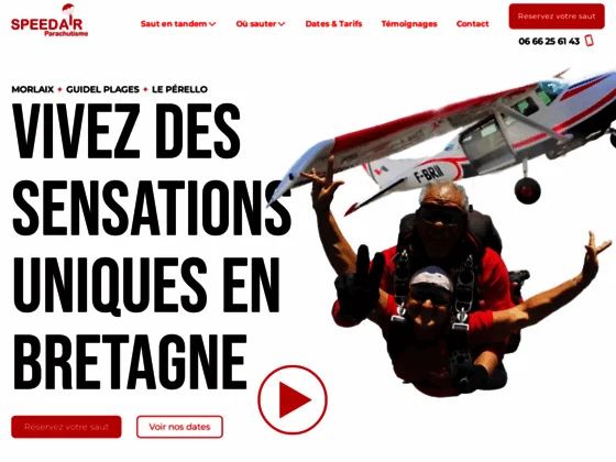 Saut en parachute Loire-Atlantique