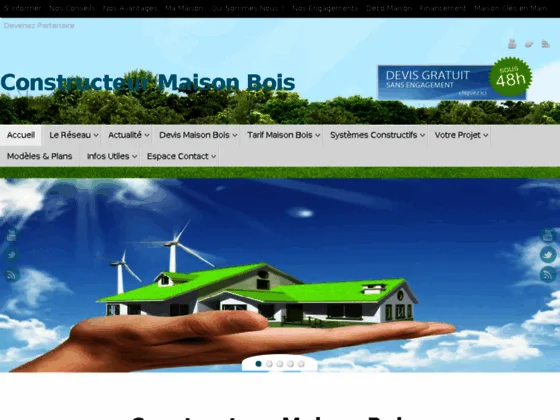 Constructeur de maison en bois