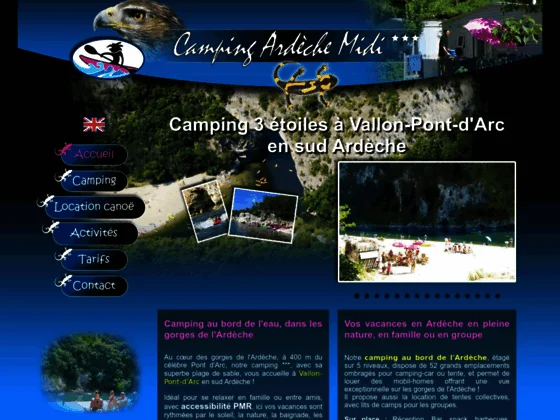 Camping-ardeche-midi.fr - Vos vacances dans les gorges ardéchoises