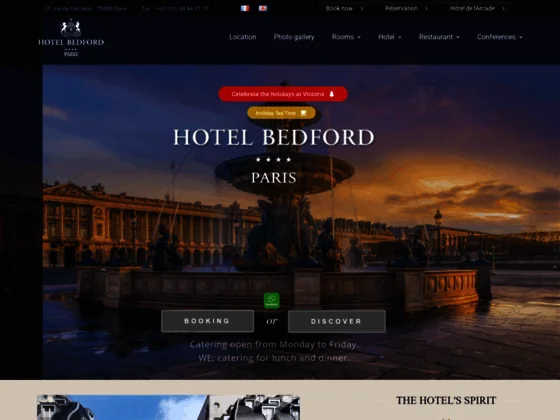 Hôtel 4 étoiles Bedford