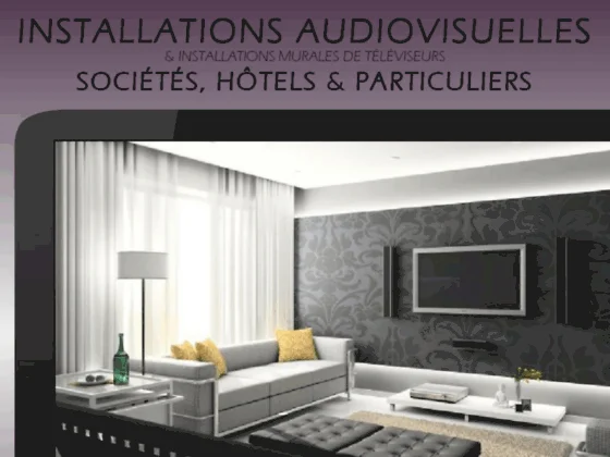 Installation TV murale LCD/plasma