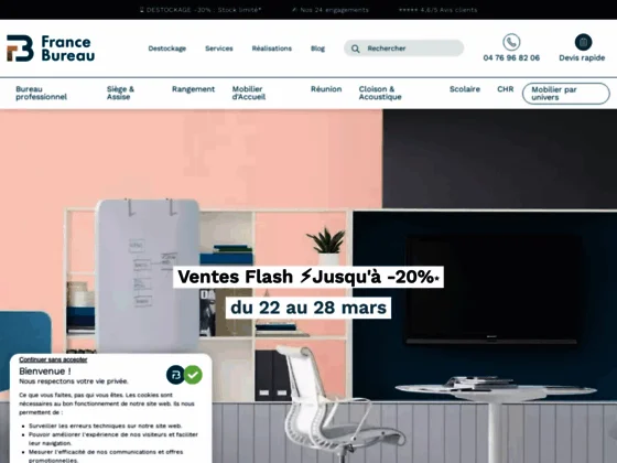 France Bureau Express | Tout le mobilier de bureau en stock