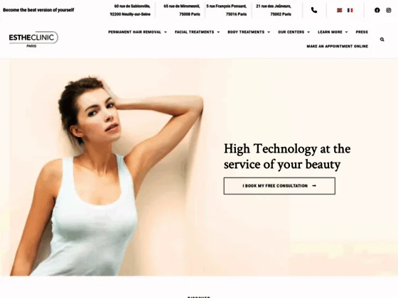 EstheClinic vous aide à effacer les vergetures