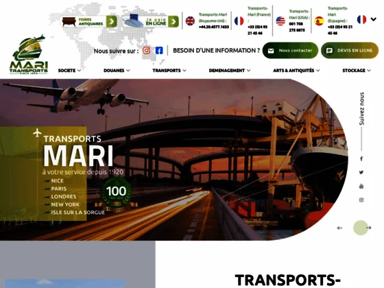 Transports de véhicule à l'étranger