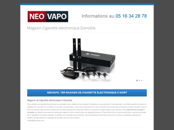 Magasin de cigarette électronique à Grenoble