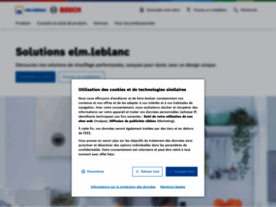 ELM Leblanc - Chauffage et chaudières