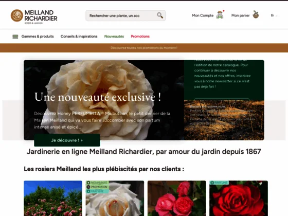 Jardinerie en ligne