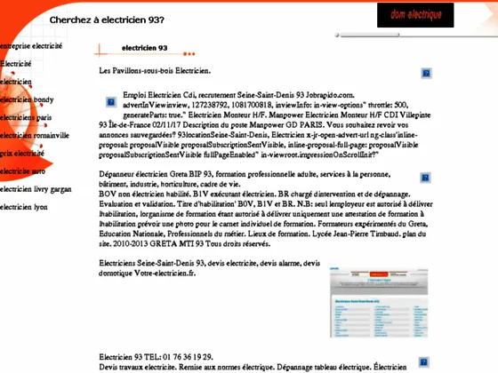 Installation électrique Rosny sous Bois