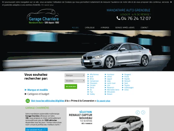 Garage Charrière, mandataire grenoble