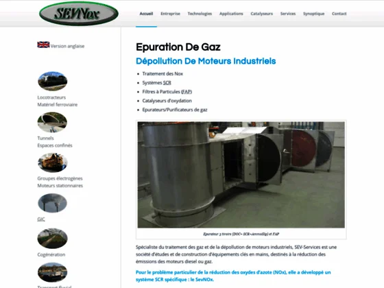 Reduction des Nox et depollution de moteurs industriels
