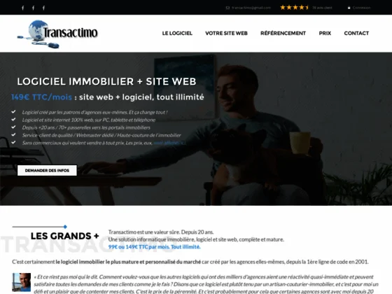 Transactimo : logiciel immobilier