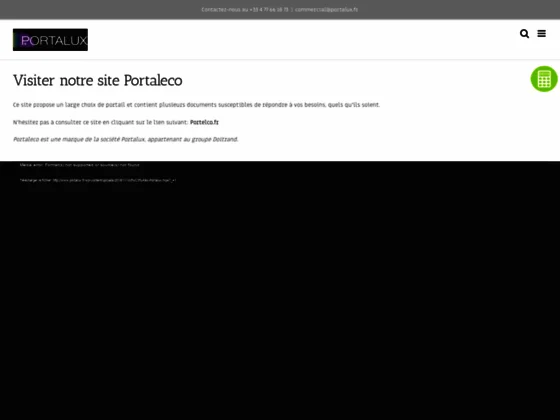 Le portail de vos rêves avec Portalux 