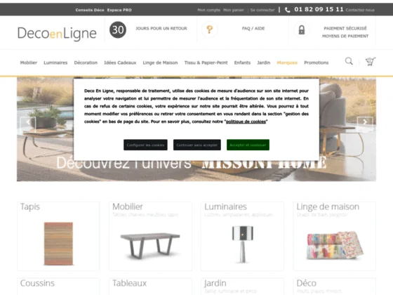 Déco en ligne