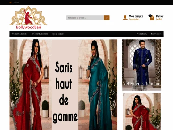 Bijoux indien avec perle et Crystal