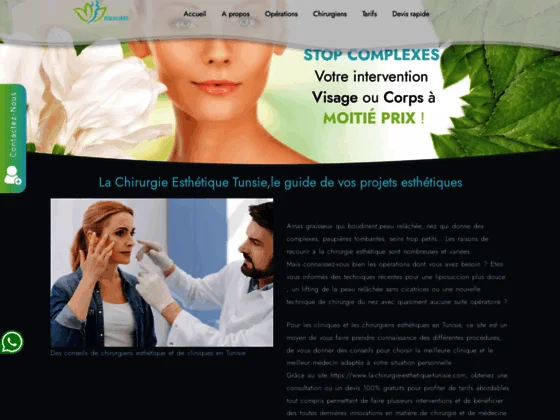 Agence de tourisme esthétique à Tunis