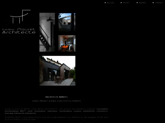 Bureau d'architecture de Frédéric Mauret
