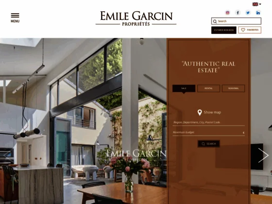 Emile Garcin - immobilier de luxe