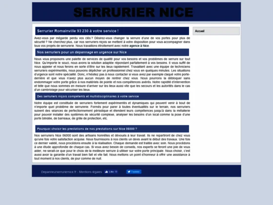 serrurier nice