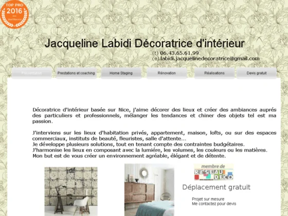 J HOME CONCEPT DECO Décoratrice d'intérieur