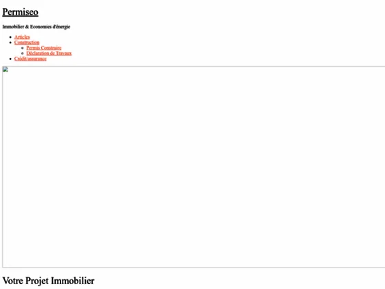 Permis de construire