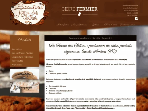 Achat cidre doux pas cher Amiens (80)