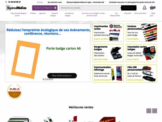 Repères médias – stylo personnalisé 