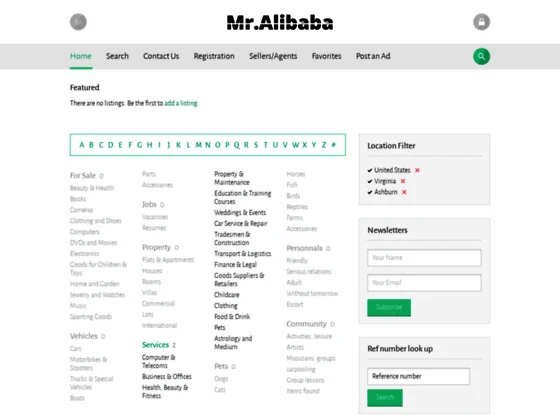 MrAlibaba.com - Site de petites annonces gratuites
