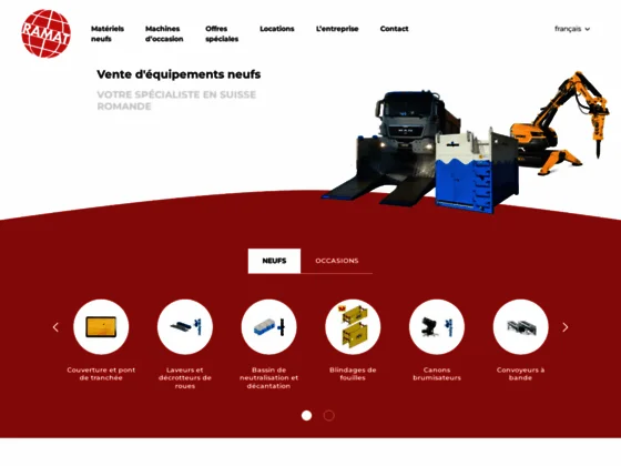 Rouleaux de compactage et autres equipements d’occasion