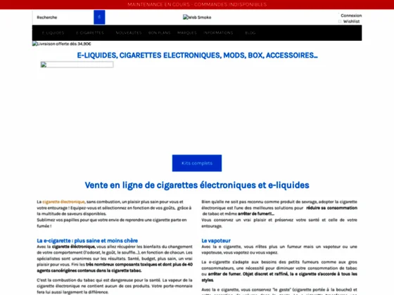 cigarette électronique en ligne
