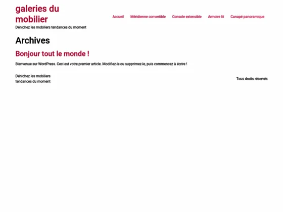 Fauteuil convertible