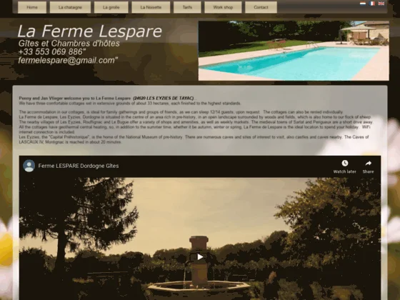 Location de vacances en Dordogne aux Eyzies de Tayac