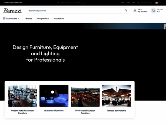 Bars design et bars lumineux