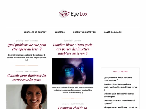 Lentilles de contact pas cher made in France