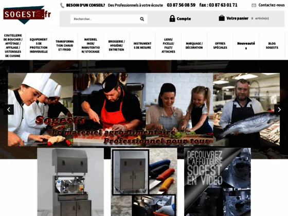 matériel de boucherie