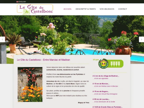 Gîte du Castelbosc dans les Pyrénées