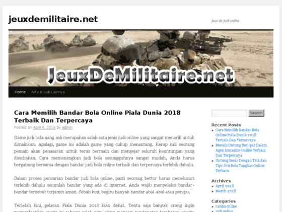 Jeux de militaire .net