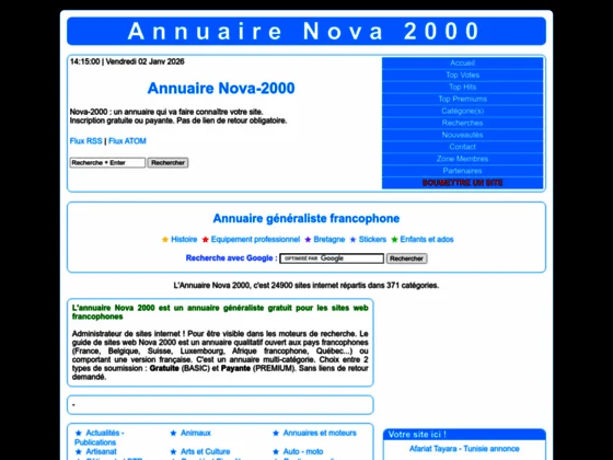 Annuaire francophone de qualité