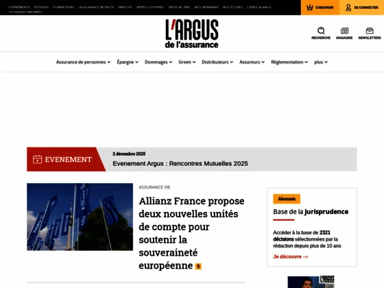 Toute l’actualité de l'assurance sur agusdelassurance.com
