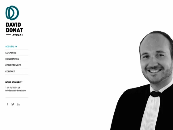 Ordre des avocats au Barreau de Mulhouse : David DONAT
