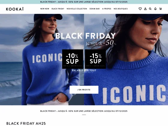 Vêtements femmes mode - Kookaï