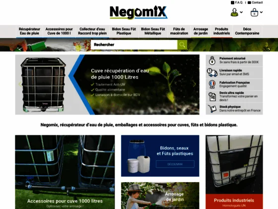 Récupérateur eau de pluie