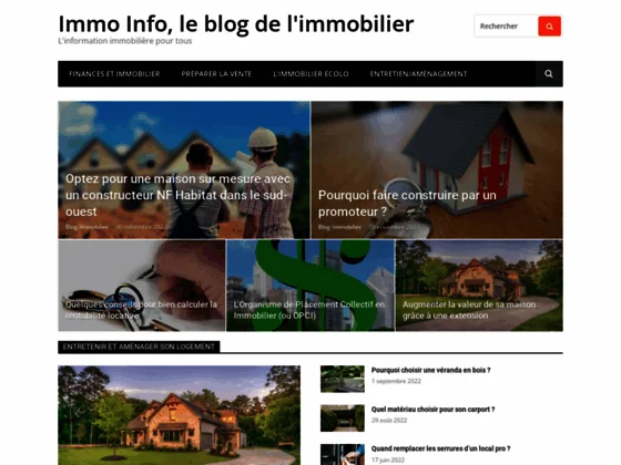 Immo Info : information immobilière