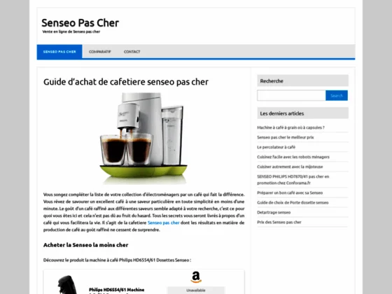 Guide d'achat de senseo pas cher