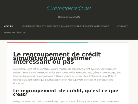Blog  du rachat de crédit