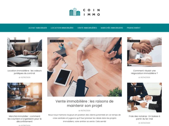 Coinimmo.fr - le bon coin immobilier en France