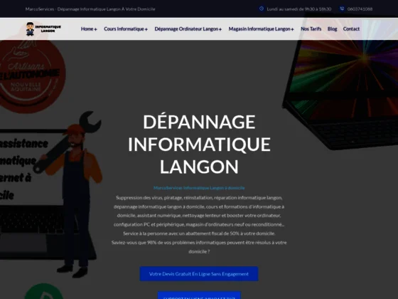Prestataire de services informatiques en Gironde